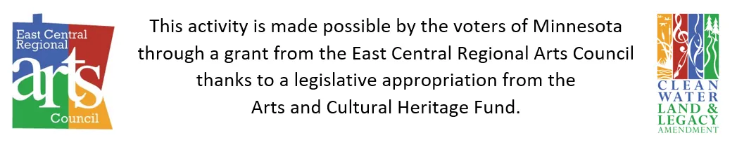 East Central Regional Arts Council and Clean Water Land and Legacy Amendment funding credit line