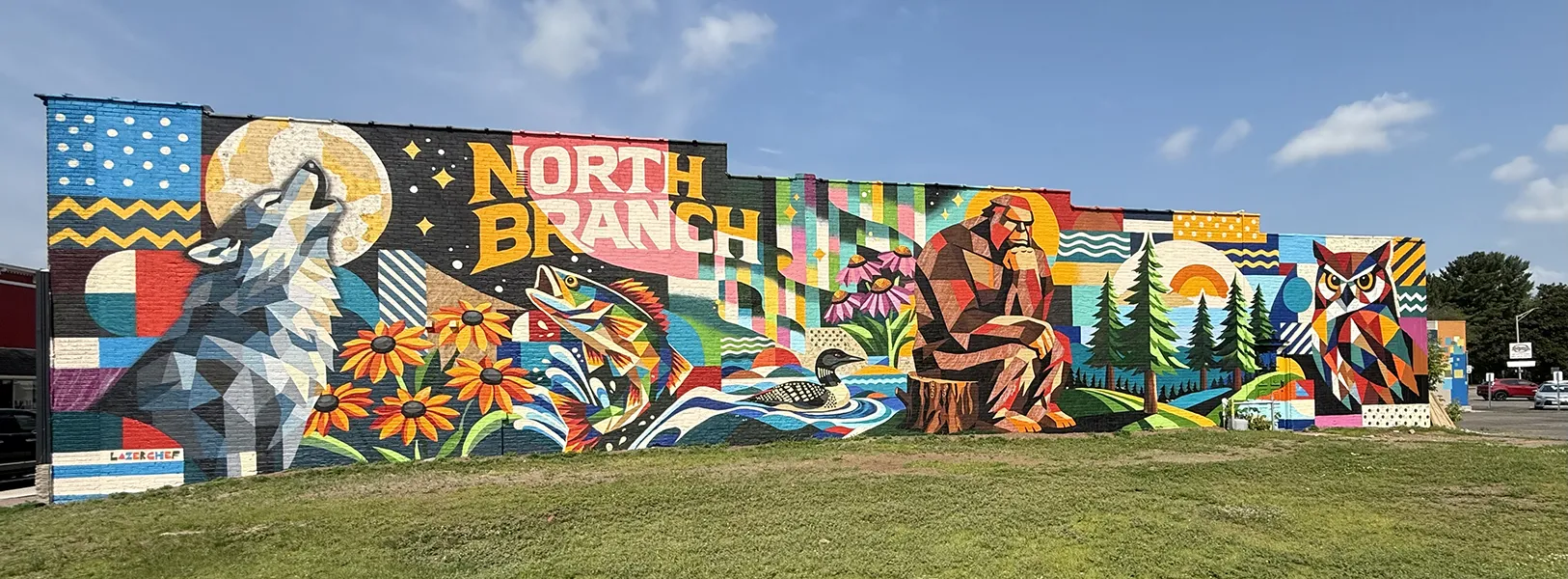North Branch Mural Minnesota Home Guys